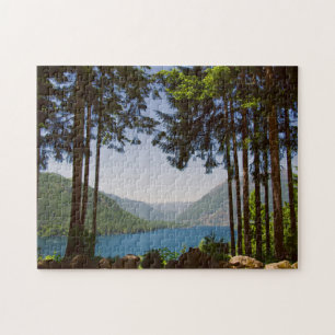 Lake Cushman in Summer Puzzle
