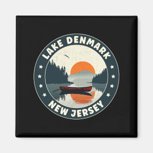 Lake Denmark New Jersey Sunset T Shirt  Magnet