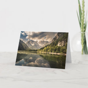 Lake Di Landro Dürrensee, Italy Card