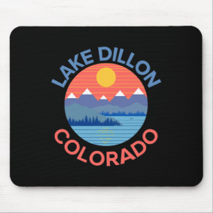 Lake Dillon Colorado Fishing Hiking Boating Mouse Mat