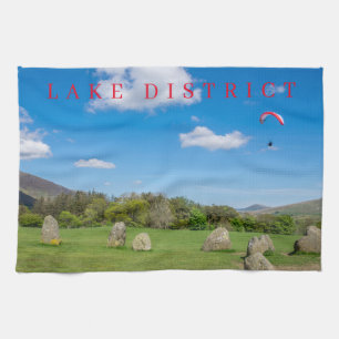 Lake District Castlerigg Stone Circle tea towel