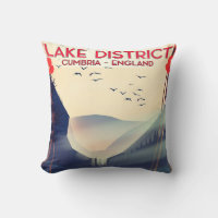 Lake District Cumbria Vacation poster