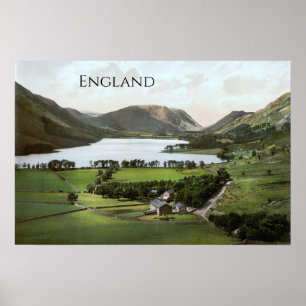 Lake District, England (1900) Poster