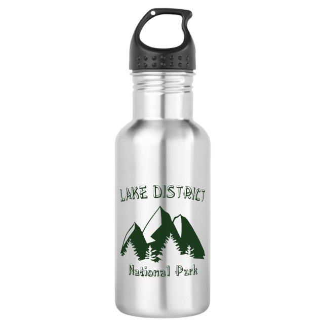 Lake District National Park 532 Ml Water Bottle (Front)