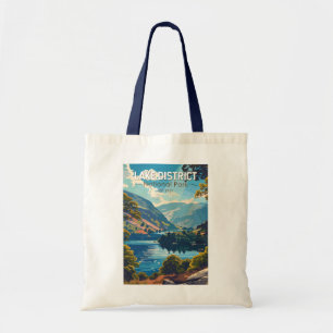 Lake District National Park England Travel Art Tote Bag