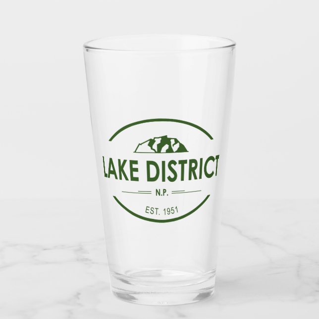 Lake District National Park Glass (Front)
