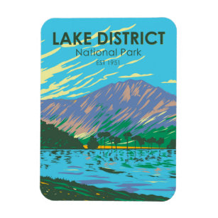 Lake District National Park Lake Buttermere Magnet