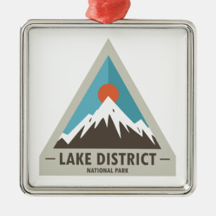 Lake District National Park Metal Tree Decoration