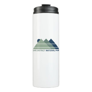 Lake District National Park Mountain Sun Thermal Tumbler