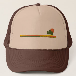 Lake District National Park Pine Trees Sun Trucker Hat