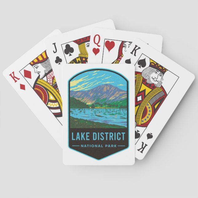 Lake District National Park Playing Cards (Back)
