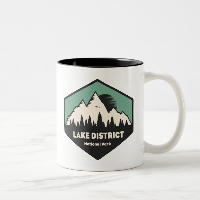 Lake District National Park Two-Tone Coffee Mug (Right)