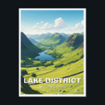Lake District National Park United Kingdom Postcard<br><div class="desc">Lake District National Park, with rolling hills, lush green valleys, and crystal-clear lakes. The image captures the essence of this picturesque region, known for its breathtaking natural beauty and inspiring landscapes. Here's a more detailed description of the Lake District: A Land of Enchanting Beauty The Lake District, a UNESCO World...</div>