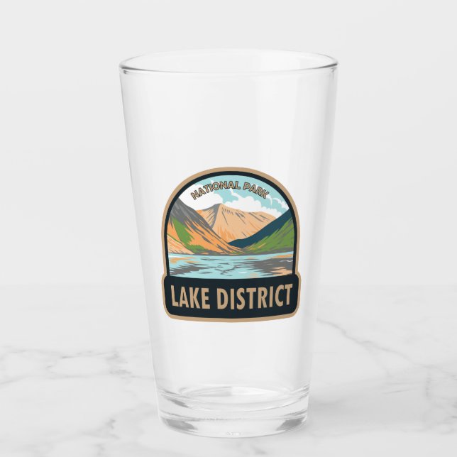 Lake District National Park Wasdale Head England  Glass (Front)