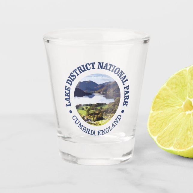 Lake District NP Shot Glass (Front)