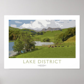 Lake District Railway Poster
