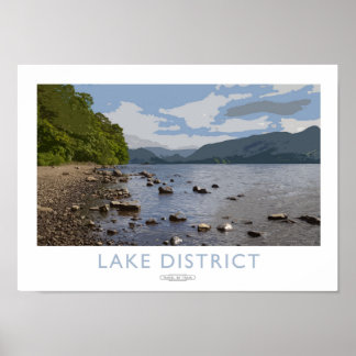 Lake District Railway Poster