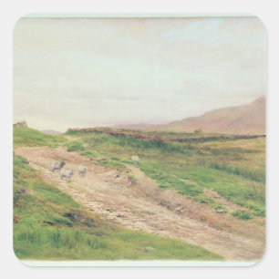 Lake District Square Sticker