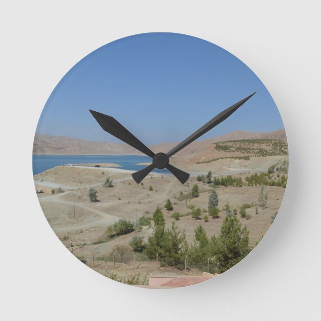 Lake Ducan3 Round Clock (Front)