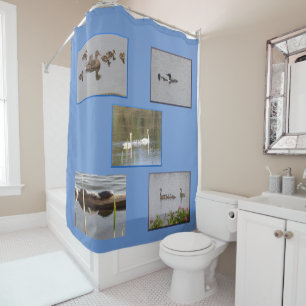 Lake Dweller Families Shower Curtain