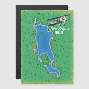 Lake Engure Finland map