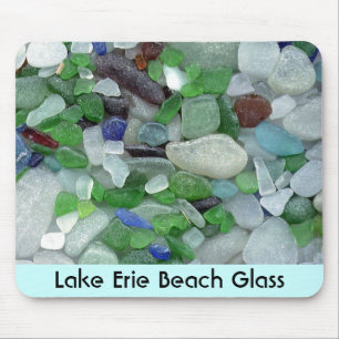 Lake Erie Beach Glass Mouse Mat