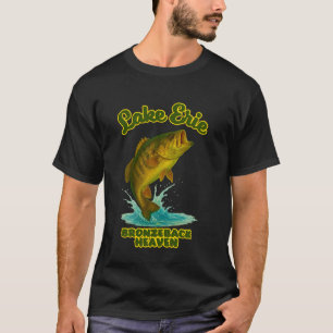 Lake Erie, Bronzeback Heaven, Smallmouth Bass, Fis T-Shirt