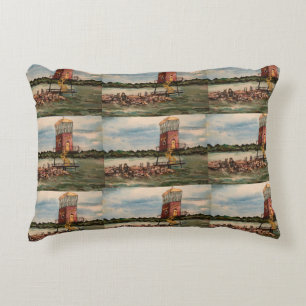 Lake Erie Causeway, Sandusky Ohio Pillow