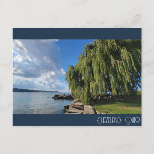 Lake Erie, Cleveland Postcard