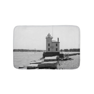 Lake Erie Lighthouse Bath Mat