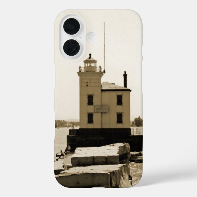 Lake Erie Lighthouse Case-Mate iPhone Case (Back)