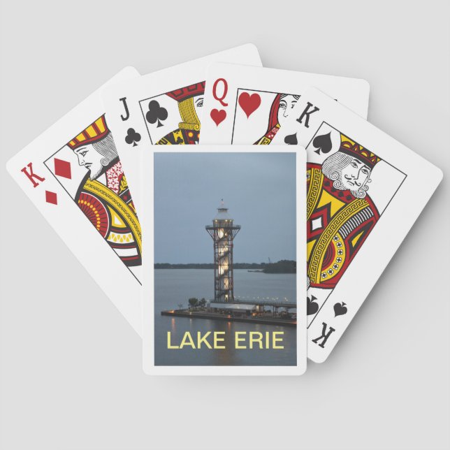 Lake Erie Lighthouse Playing Cards (Back)