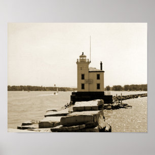 Lake Erie Lighthouse Poster
