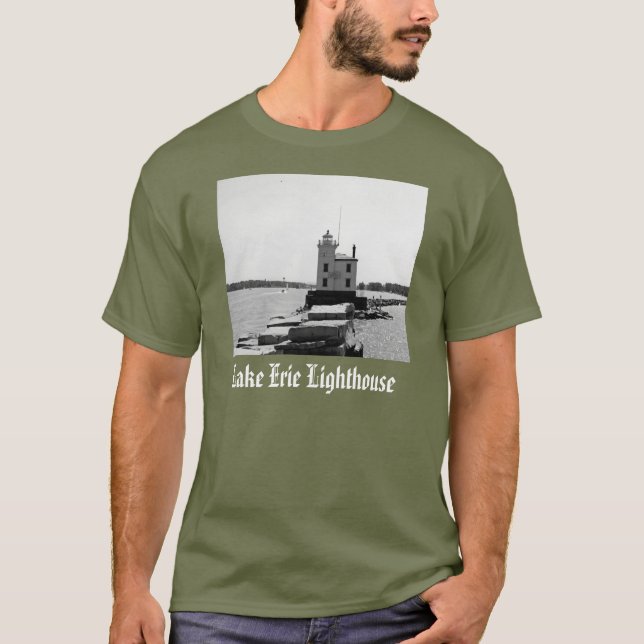 Lake Erie Lighthouse T-Shirt (Front)