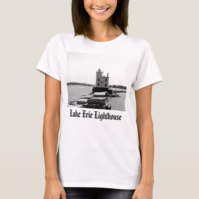 Lake Erie Lighthouse T-Shirt (Front)