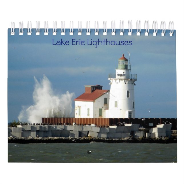 Lake Erie Lighthouses Calendar (Cover)