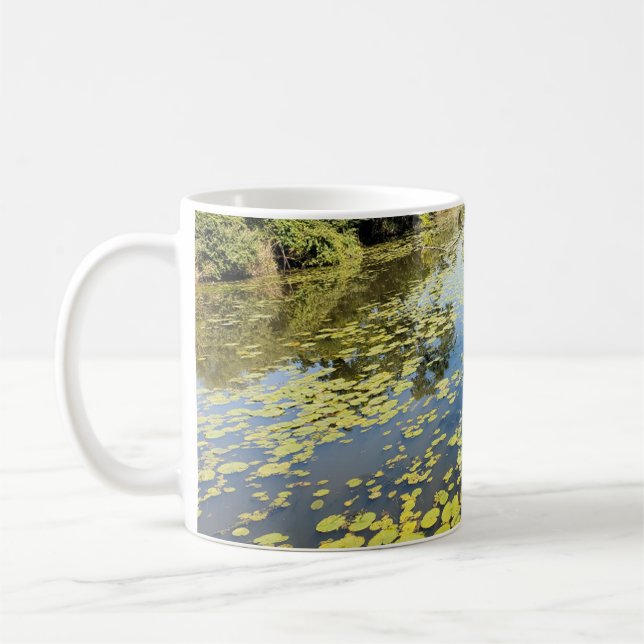 Lake Erie Metropark River View Coffee Mug (Left)