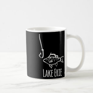 Lake Erie Pennysylvania Fishing Fish Hook Perch Tr Coffee Mug