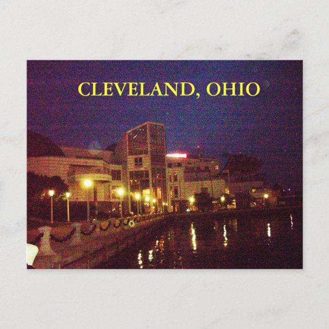 LAKE ERIE PIER  postcard (Front)