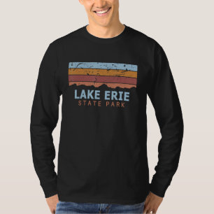 Lake Erie State Park New York Retro Cool T-Shirt