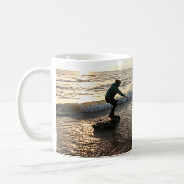 Lake Erie Sunsets Coffee Mug (Left)