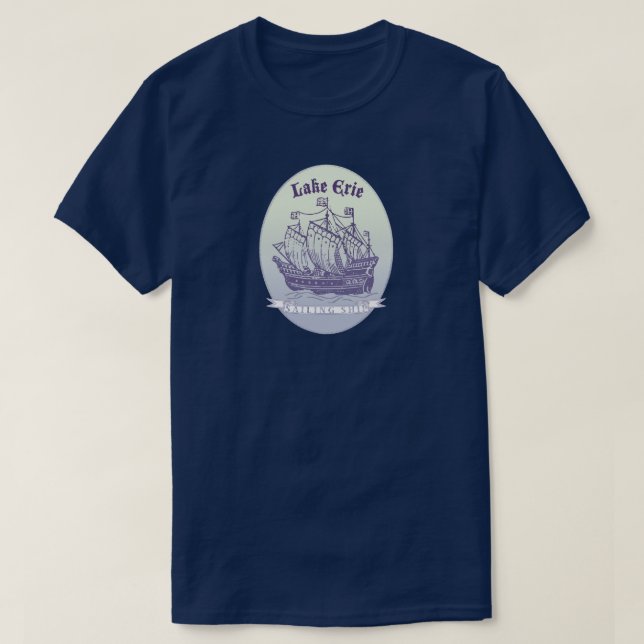 Lake ErieTall Ships for Travel Novelty Shops T-Shirt (Design Front)