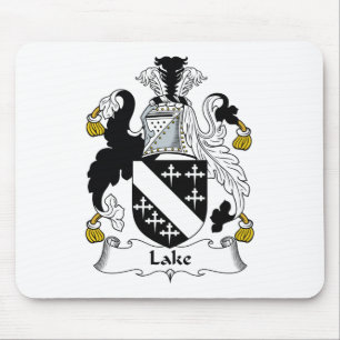 Lake Family Crest Mouse Mat