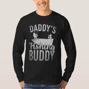 Lake Fishing Buddy Fisherman Son Dad Fathers Day F T-Shirt