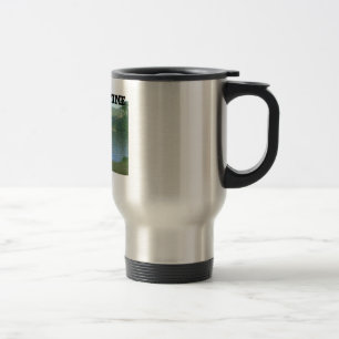 lake, Fishing Time Travel Mug