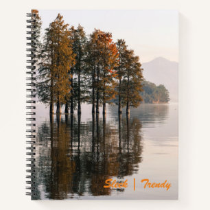 Lake Forest Nature Landscape Spiral Notebook
