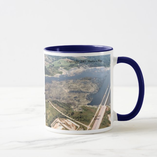 Lake Fork-Saw Mill Hump Mug (Right)