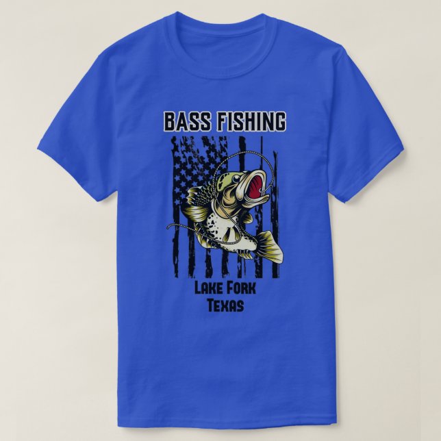 Lake Fork Texas T-Shirt (Design Front)