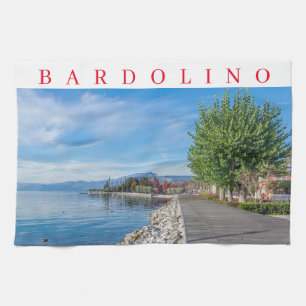 Lake Garda Bardolino tea towel