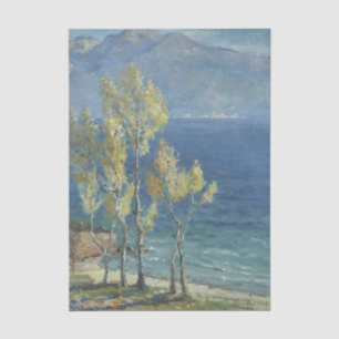 Lake Garda by Alice Maud Fanner Tissue Paper